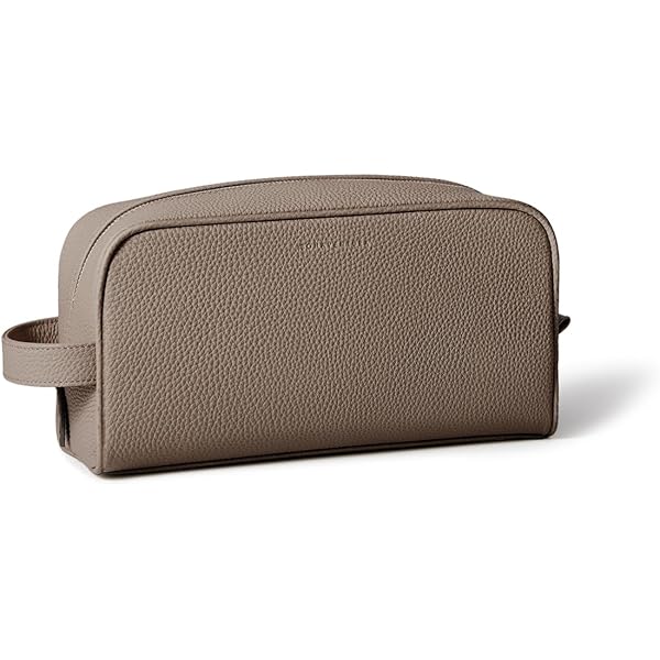 Amazon | 【ボナベンチュラ】 コスメティックポーチ ラージ [エトープ